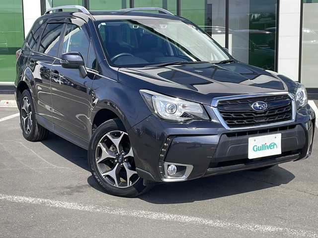 スバル フォレスター S－リミテッド 道東・釧路十勝 2018(平30)年 5.4万km ダークグレーメタリック ・４WD/・純正メモリナビ/（AM・FM・CD・DVD・Bluetooth・フルセグ）/・バックカメラ/・ハーフレザーシート/・シートヒーター（運転席/助手席/後席）/・スマートキー/・プッシュスタート/・ルーフレール/・アイサイト/・プリクラッシュセーフティ/・ETC/・パワーシート（運転席/助手席）/・オートライト/・LEDヘッドライド/・ステアリング連動ヘッドランプ（SRH）