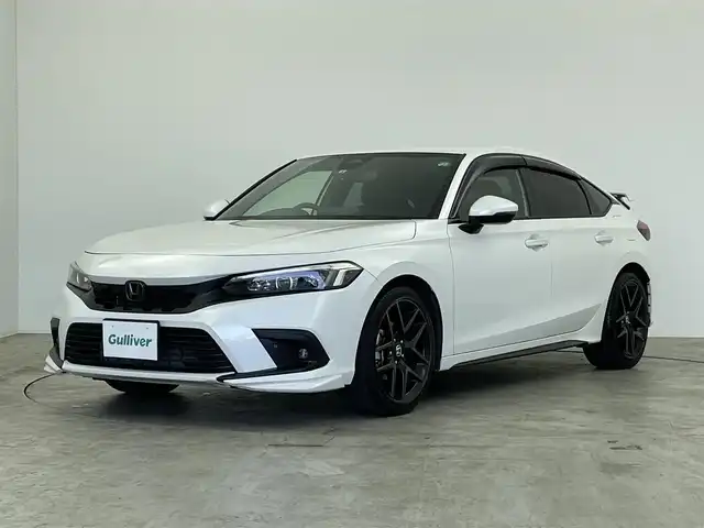 ホンダ シビック EX 群馬県 2022(令4)年 2.9万km プラチナホワイトパール 純正９インチナビ　ＢＯＳＥサウンド　バックカメラ　ブラインドスポットモニター　レーダークルーズコントロール　レーンキープアシスト　シートヒーター　オートマチックハイビーム　パワーシート　ＥＴＣ　禁煙車