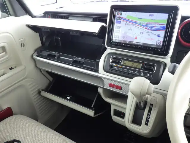 マツダ フレアワゴン ハイブリッド XS 千葉県 2022(令4)年 1.6万km ピンクⅡ 被害軽減ブレーキ/レーダークルーズコントロール/アイドリングストップ/両側パワースライドドア/社外SDナビ/地デジTV/【DVD/CD再生機能　Bluetooth接続】/ドライブレコーダー（前後撮影）/ETC/LEDヘッドライト/ウインカーミラー/リアコーナーセンサー/サイド/カーテンエアバッグ/携帯リモコン