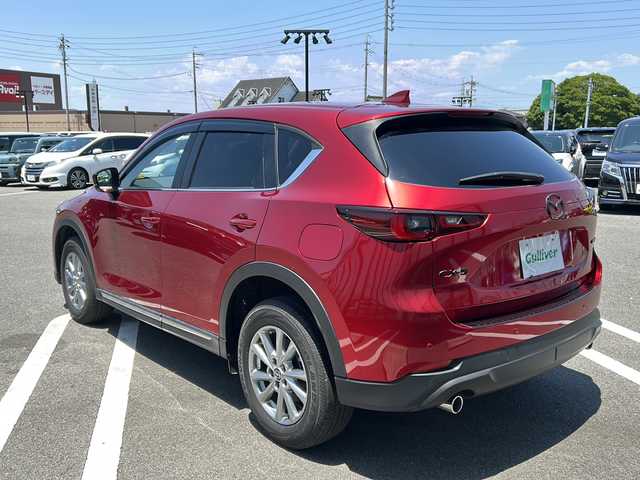 マツダ ＣＸ－５ XD プロアクティブ 岐阜県 2022(令4)年 1.9万km ソウルレッドクリスタルM 純正ＳＤナビ　/クルーズコントロール追従走行あり/スマートキー　/ＥＴＣ　/全方位カメラ/ドライブレコーダー前方　/純正アルミホイール　/コーナーセンサー前後/ＬＥＤヘッドライト　/プッシュスタート　/ＭＴモード付ＡＴ/プッシュスタート/パワーステアリング/パワーウィンドウ/パーキングアシスト/アイドリングストップ/エアコンAAC/USB入力端子/電動リアゲート/フルフラットシート/純正フロアマット/パワーシート運転席/シートヒーター運転席・助手席/ABS/横滑り防止装置/レーンキープアシスト/盗難防止装置/オートライト/LEDヘッドライト/エアバッグW