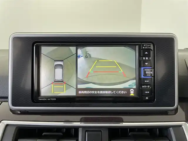 ダイハツ キャスト スタイル G ターボ VS SAⅢ 大分県 2019(令1)年 4.8万km ブラックマイカメタリック 純正７型ナビ　NMZK-W70D/(CD/DVD/BT/SD/フルセグTV)/全方位カメラ/スマートアシストIII/・衝突回避支援ブレーキ機能/・誤発進抑制制御機能/・車線逸脱警報機能/・先行車発進お知らせ機能/・コーナーセンサー/ＥＴＣ/プッシュスタート/スマートキー×２/純正ドライブレコーダー前方のみ/前席シートヒーター/オートハイビーム/純正フロアマット/シートリフター/電動格納ミラー/ドアバイザー/全席シートカバー