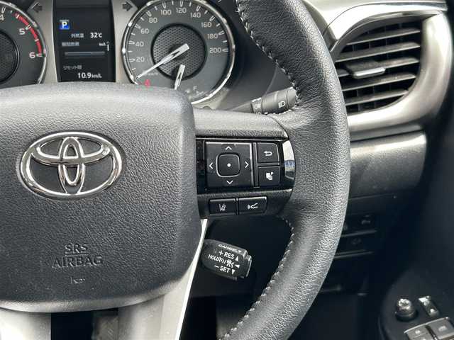 トヨタ ハイラックス Z 福島県 2021(令3)年 4.8万km スーパーホワイトⅡ ４WD/純正ナビ/【AM/FM/BT/CD/SD】/バックカメラ/ＬＥＤオートライト/前後ドライブレコーダー/レーダークルーズコントロール/車線逸脱防止支援/アイドリングストップ/プッシュスタート/コーナーセンサー/純正フロアマット/ETC