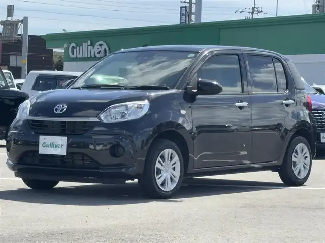 トヨタ パッソ X Lパッケージ 徳島県 2022(令4)年 3.8万km ブラックマイカメタリック 社外7型ナビ　MDV-D308BT/（USB/iPod/SD/DISC/BT/AUX/ラジオ）/バックカメラ/ETC/前後コーナーセンサー/LEDヘッドライト/ドライブレコーダー/社外フロアマット/アイドリングストップ/電動格納ミラー/オートライト/オートマチックハイビーム/スペアキー/スマートキー/プッシュスタート