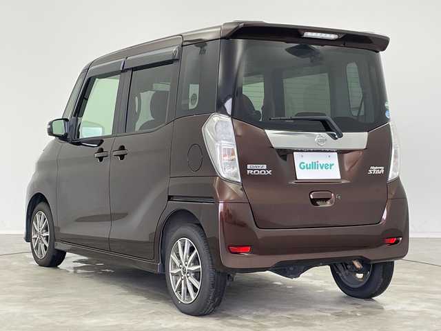 日産 デイズ ルークス ハイウェイスターX 新潟県 2017(平29)年 9.4万km モカブラウンP 4WD/カロッツェリアメモリナビ【AVIC-RZ700】/　Bluetooth/フルセグTV/CD/DVD/USB/アラウンドビューモニター/衝突被害軽減ブレーキ/片側パワースライドドア/ETC/アイドリングストップ/横滑り防止装置/オートライト/オートマチックハイビーム/ステアリングスイッチ