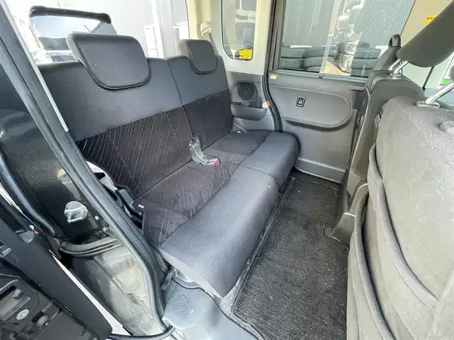 ダイハツ タント カスタム RS スマートセレ SA 滋賀県 2014(平26)年 4.2万km ブラックマイカメタリック 社外7インチナビ/【Bluetooth/CD/DVD/フルセグTV】/ALPINEフリップダウンモニター/両側パワースライドドア/バックカメラ/衝突軽減ブレーキ/LEDヘッドライト/オートライト/純正フロアマット/ドアバイザー/プッシュスタート/スマートキー