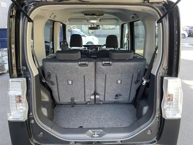 ダイハツ タント カスタム RS スマートセレ SA 滋賀県 2014(平26)年 4.2万km ブラックマイカメタリック 社外7インチナビ/【Bluetooth/CD/DVD/フルセグTV】/ALPINEフリップダウンモニター/両側パワースライドドア/バックカメラ/衝突軽減ブレーキ/LEDヘッドライト/オートライト/純正フロアマット/ドアバイザー/プッシュスタート/スマートキー