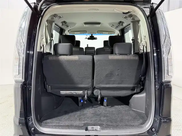 日産 セレナ HWS S HV Vエアロ+Sefty 大阪府 2015(平27)年 5.8万km ダイヤモンドブラック 純正8incナビTV 360カメラ フリップダウンモニター 両側パワースライドドア クルーズコントロール 衝突軽減ブレーキ レーンアシスト スマートキー プッシュスタート リアオートエアコン ETC