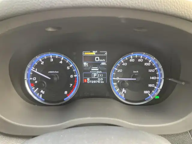 スバル レヴォーグ 1．6GT アイサイト 鳥取県 2014(平26)年 7.3万km クリスタルブラックシリカ ワンオーナー/４WD・ターボ車/社外ナビ/フルセグ/DVD/CD/USB/BT（ハンズフリー）/バックカメラ・ETC/STIスポイラー/フロント/サイド/リア/SI-DRAIVE/アイサイト/レーンキープアシスト/レーダークルーズコントロール/キセノンライト/フォグライト/純正17インチアルミホイール/プッシュエンジンスタート/スマートキー×２/アイドリングストップ/フロアマット/ドアバイザー/保証書・取扱説明書