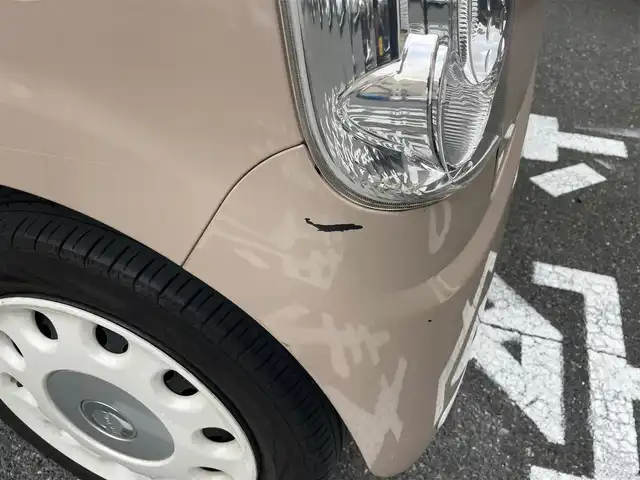 ダイハツ ミラ ココア X 広島県 2016(平28)年 9.9万km ココアベージュマイカメタリック /登録時走行距離/　　　　　　　98276キロ/エコアイドル/純正ナビ/バックカメラ/地デジ/スペアキー×１/ETC/新車時整備手帳/　　【保証書】/