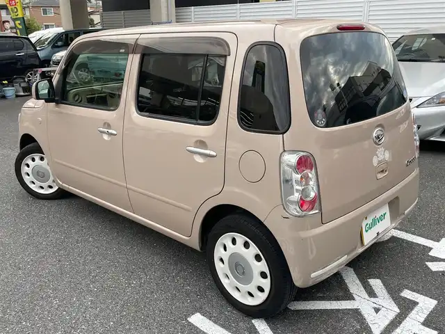 ダイハツ ミラ ココア X 広島県 2016(平28)年 9.9万km ココアベージュマイカメタリック /登録時走行距離/　　　　　　　98276キロ/エコアイドル/純正ナビ/バックカメラ/地デジ/スペアキー×１/ETC/新車時整備手帳/　　【保証書】/