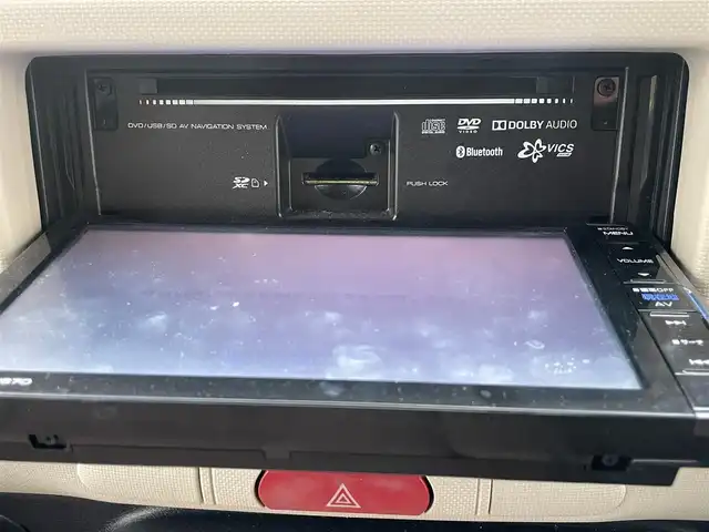 ダイハツ ミラ ココア X 広島県 2016(平28)年 9.9万km ココアベージュマイカメタリック /登録時走行距離/　　　　　　　98276キロ/エコアイドル/純正ナビ/バックカメラ/地デジ/スペアキー×１/ETC/新車時整備手帳/　　【保証書】/