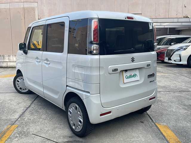 スズキ スペーシア HYBRID G 広島県 2022(令4)年 3.1万km ピュアホワイトP