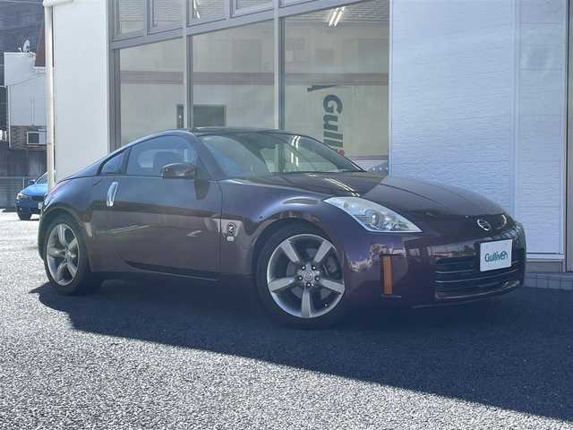日産 フェアレディ Ｚ 神奈川県 2005(平17)年 4.2万km プレミアムミスティックマルーン 純正オーディオ/ETC/リモコンキー/純正フロアマット/純正AW/取扱説明書/保証書