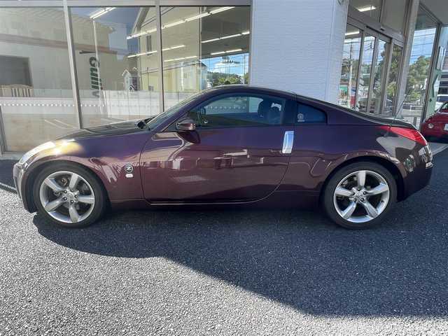 日産 フェアレディ Ｚ 神奈川県 2005(平17)年 4.2万km プレミアムミスティックマルーン 純正オーディオ/ETC/リモコンキー/純正フロアマット/純正AW/取扱説明書/保証書