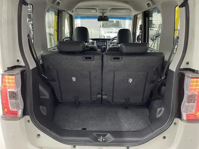 ダイハツ タント カスタム X トップED SA Ⅲ 大分県 2017(平29)年 6.7万km パールホワイトⅢ カロッツェリア　ワンセグナビ/社外14インチアルミホイール/スマートアシスト/ハーフレザーシート/LEDヘッドランプ/フォグランプ/コーナセンサー/シートヒーター/スマートキー/プッシュスタート/ドアバイザー/ウインカーミラー/ロールサンシェード/ステアリングスイッチ/サイドスポイラー/バックドアスポイラー