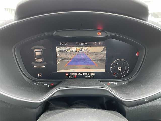 アウディ ＴＴクーペ 2．0 TFSI 兵庫県 2016(平28)年 8.4万km アイビスホワイト アウディバーチャルコックピット/12.3インチデジタル液晶ディスプレイ/ナビ/Bluetooth/バックカメラ/ETC/前後ドライブレコーダー/衝突軽減カメラ/クルーズコントロール/コーナーセンサー/本革巻きステアリング/パドルシフト/ステアリングスイッチ/電動パーキングブレーキ/オートブレーキホールド/LEDヘッドライト/オートライト/電動格納ミラー/パワーウィンドウ/純正17インチAW/プッシュスタート/スマートキー/スペアキー/取扱説明書