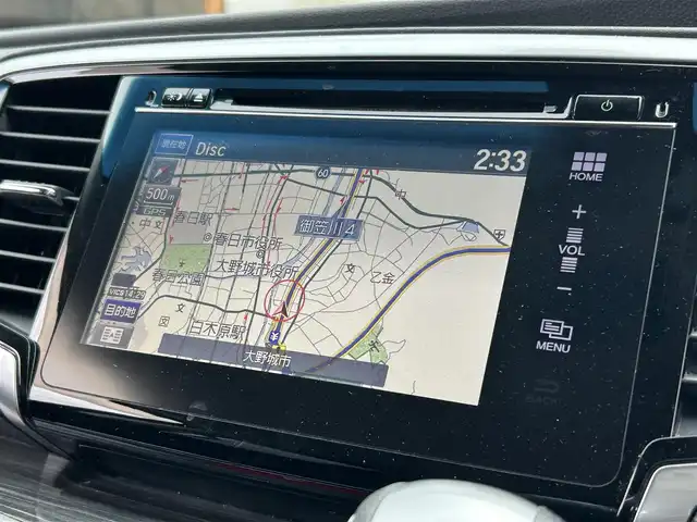 ホンダ オデッセイ アブソルート 20thアニバーサリー 福岡県 2015(平27)年 6.5万km ホワイトオーキッドパール 純正7型SDナビ(フルセグTV/CD/DVD/BT)バックカメラレーダークルーズコントロールホンダセンシング両側パワスラETCUSBポートHDMIオットマン純正フロアマット純正アルミホイール17inchスマートキープッシュスタート