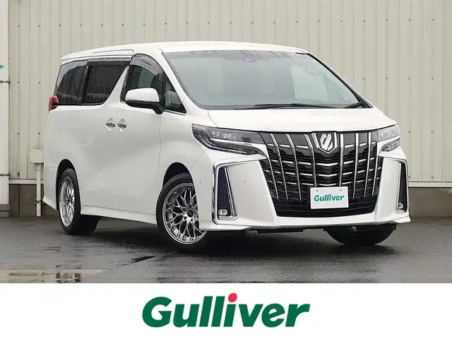 トヨタ アルファード S 山形県 2020(令2)年 5.4万km ホワイトパールクリスタルシャイン JBLプレミアムサウンドシステム/衝突被害軽減システム/純正メモリナビ/　　【CD BT フルセグ USB】/全周囲カメラ/両側パワースライドドア/レーダークルーズコントロール/LEDオートヘッドライト/レザー調シートカバー/オットマン/18インチアルミホイール/コーナーセンサー/ステアリングスイッチ/MTモード付AT/電動格納ウィンカーミラー/フォグランプ/スマートキー/ETC2.0