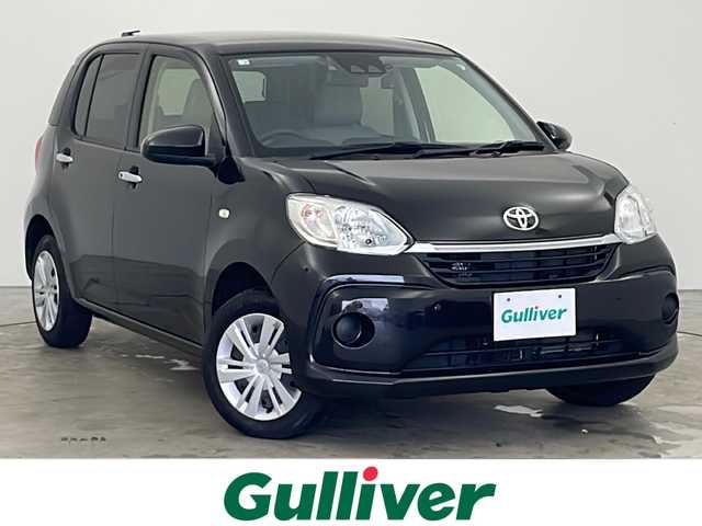 トヨタ パッソ X 秋田県 2022(令4)年 4.3万km ブラックマイカメタリック ４WD/純正ナビ　CD USB BT AMFMチューナー/衝突被害軽減システム/コーナーセンサー前後/ETC/プッシュスタート　スマートキー/スペアキー1本/純正ホイールキャップ　14インチ夏タイヤ装着/純正フロアマット/ハロゲンヘッドライト/電動格納ミラー/ヘッドライトレベライザー/ダブルエアバッグ/保証書・取扱説明書