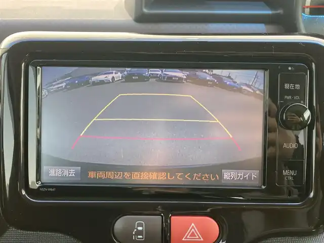 トヨタ スペイド F ジャック 静岡県 2014(平26)年 3.3万km ブラックマイカ 特別仕様車/純正SDナビ(NSZN-W64T)/　AM FM CD DVD Bluetooth SDREC/ETC/HIDオートヘッドランプ/社外16インチアルミホイール/片側パワースライドドア/スマートキー2本/パーキングアシスト/フルセグTV/バックモニター/モデリスタエアロ