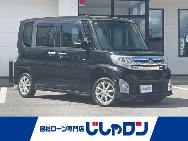 ダイハツ タント カスタム X 青森県 2014(平26)年 12.7万km ブラックマイカメタリック (株)IDOMが運営する【じしゃロン青森店】の自社ローン専用車両になりますこちらは現金、またはオートローンご利用時の価格です。自社ローンご希望の方は別途その旨お申付け下さい。/４WD/スマートキー/純正ナビ/TV/バックカメラ/ETC/片側パワースライドドア