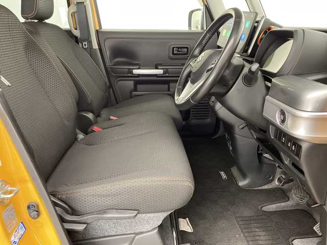 スズキ スペーシア ギア HYBRID XZ 宮崎県 2021(令3)年 4.7万km アクティブイエロー/ガンメタリック2トーン 社外10.1インチディスプレイオーディオ/Ｂｌｕｅｔｏｏｔｈ　/Ｄ／Ｎ席シートヒーター/両側パワースライドドア/クルーズコントロール/コーナセンサー　/デュアルカメラブレーキサポート　/レーンキープアシスト　/横滑り防止機能/スマートキー/ハンドルリモコン/アイドリングストップ