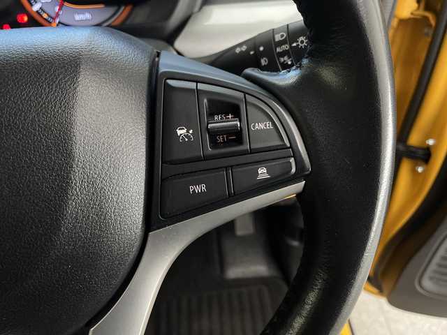 スズキ スペーシア ギア HYBRID XZ 宮崎県 2021(令3)年 4.7万km アクティブイエロー/ガンメタリック2トーン 社外10.1インチディスプレイオーディオ/Ｂｌｕｅｔｏｏｔｈ　/Ｄ／Ｎ席シートヒーター/両側パワースライドドア/クルーズコントロール/コーナセンサー　/デュアルカメラブレーキサポート　/レーンキープアシスト　/横滑り防止機能/スマートキー/ハンドルリモコン/アイドリングストップ