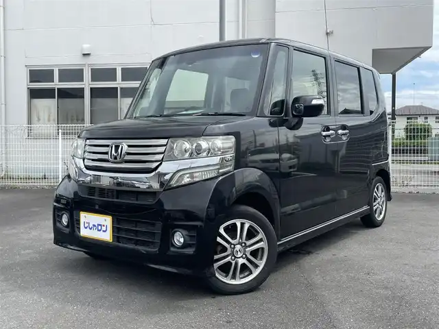 ホンダ Ｎ ＢＯＸ SSパッケージ 栃木県 2014(平26)年 3.4万km スマートブラック 株)IDOMが運営する【じしゃロン小山店】の自社ローン専用車両になります。こちらは現金またはオートローンご利用時の価格です。自社ローンご希望の方は別途その旨お申付け下さい//禁煙車/純正ワンセグナビ/（CD/DVD/AM/FMラジオ）/(Bluetooth)/スマートキー/プッシュスタート/バックカメラ/両側パワースライドドア/衝突軽減システム/ＥＴＣ/ステアリングリモコン/電動格納ドアミラー/パワーウインドウ/オートライト