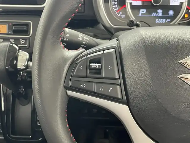スズキ スペーシア カスタム HYBRID XS 愛知県 2019(令1)年 6.3万km ブルーイッシュブラックパール3 純正８型ナビ　フルセグＴＶ　全方位カメラ　シートヒーター　ハーフレザー　ＨＵＤ　純正ドライブレコーダー　コーナーセンサー　ＬＥＤオートライト　両側パワースライドドア　ＥＴＣ　衝突軽減　車線逸脱　リアサーキュレーター　純正15インチAW　リヤパーキングセンサー　禁煙車