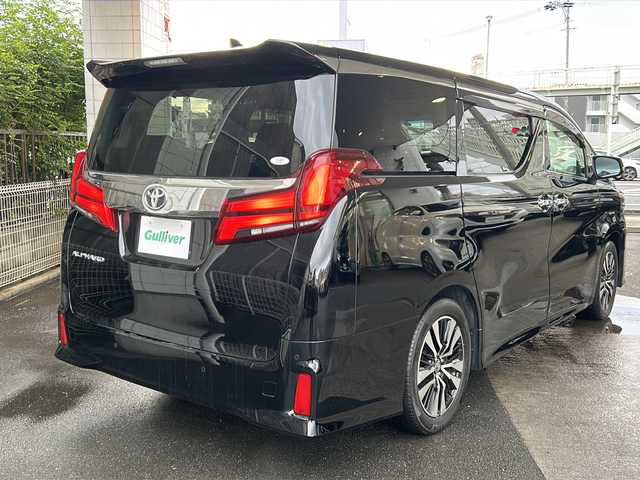 トヨタ アルファード S Cパッケージ 京都府 2019(令1)年 8.7万km ブラック 純正ＳＤナビ　/NSZN-Z68T/フルセグＴＶ　/Bluetooth/CD/DVD再生機能有/USB/禁煙車　/トヨタセーフティセンスＰ　/プリクラッシュセーフティシステム（ＰＣＳ）/レーンディパーチャーアラート（ＬＤＡ）/オートマチックハイビーム（ＡＨＢ）/レーダークルーズコントロール）/純正12.1インチ後席フリップダウンモニター　/両側パワースライドドア　/バックカメラ　/前後コーナーセンサー　/ＬＥＤライト　/前席＋2列目パワーシート/スマートキー　/前席シートヒーター/純正ドライブレコーダー/純正AW18インチ/ウインカーミラー/アイドリングストップ/純正ビルトインETC/ハンドルヒーター/シートメモリー機能/ルーフイルミネーション/盗難防止装置/Wエアバッグ
