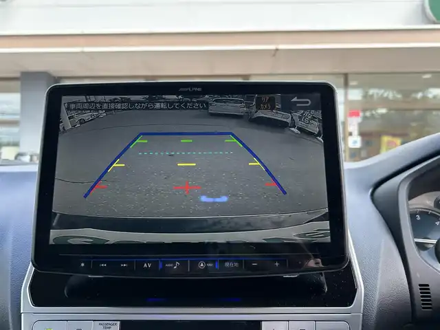 トヨタ ランドクルーザー プラド TX Lパッケージ 長野県 2018(平30)年 8万km アティチュードブラックマイカ 社外ナビ（FM/AM、CD、DVD、BT）/バックカメラ/ワンセグテレビ/クルーズコントロール追従有/ビルトインETC/後方ドライブレコーダー/前席パワーシート/前後コーナーセンサー/前席シートヒーター、エアシート/衝突軽減システム/ダウンヒルアシスト/センターデフロック/LEDオートライト/オートマチックハイビーム/盗難防止装置/エンジンスターター/ダブルエアバック/カーテンエアバック/ルーフレール/純正フロアマット/社外１７AW/純正サマーAW積み込み/革ステアリング/スペアキー（１本）/４WD/保証書、取扱説明書