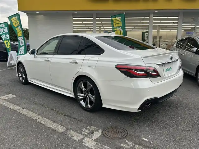 トヨタ クラウン ハイブリッド RS 神奈川県 2019(令1)年 6.5万km ホワイトパールクリスタルシャイン 純正メモリナビ/前後ドライブレコーダー/ETC２．０/トヨタセーフティシステム/バックカメラ/フォグライト/パドルシフト/ウィンカーミラー/クルーズコントロール/プッシュスタート/ステアリングスイッチ/全席パワーシート/スペアキー/LEDヘッドライト/スマートキー