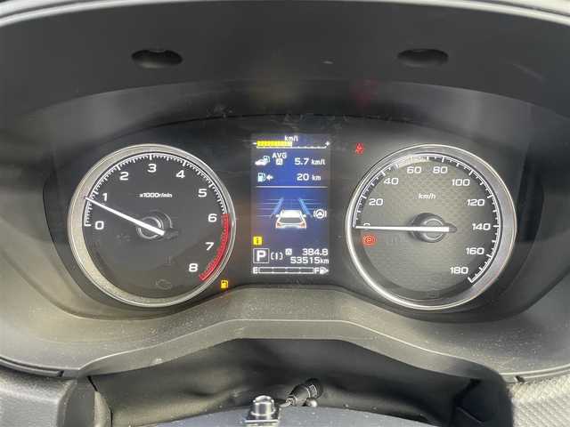 スバル フォレスター プレミアム 秋田県 2019(平31)年 5.4万km ホライゾンブルーP プッシュスタート/スマートキー/革巻きステアリング/ステアリングスイッチ/純正SDナビ(CN-LR840DFD)/　フルセグ・BT/フロントカメラ/左側サイドカメラ/バックカメラ/アイサイト/前後シートヒーター/クルコン/パドルシフト/ブラインドスポットモニタリング/ETC/純正フロアマット