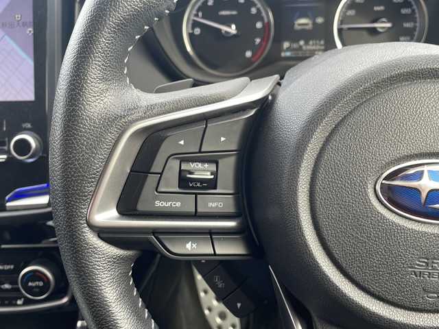 スバル フォレスター プレミアム 秋田県 2019(平31)年 5.4万km ホライゾンブルーP プッシュスタート/スマートキー/革巻きステアリング/ステアリングスイッチ/純正SDナビ(CN-LR840DFD)/　フルセグ・BT/フロントカメラ/左側サイドカメラ/バックカメラ/アイサイト/前後シートヒーター/クルコン/パドルシフト/ブラインドスポットモニタリング/ETC/純正フロアマット