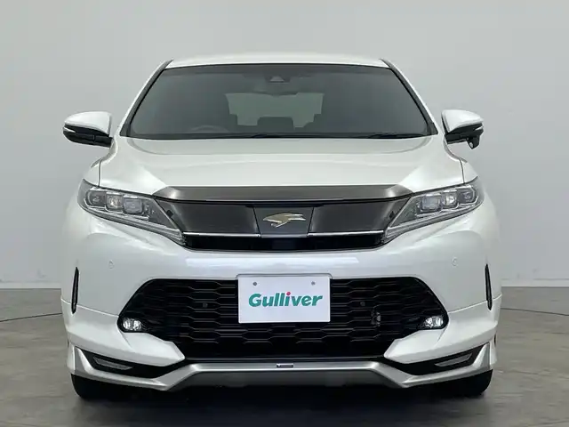 トヨタ ハリアー プレミアム スタイルノアール 新潟県 2020(令2)年 3.7万km ホワイトパールクリスタルシャイン カロッツェリアメモリナビ【AVIC-CQ910】/　フルセグTV/Bluetooth/CD/DVD/USB/モデリスタエアロ/レーダークルーズコントロール/衝突被害軽減ブレーキ/レーンキープアシスト/前後コーナーセンサー/パワーバックドア/D席パワーシート/ハーフレザーシート/バックモニター/ビルトインETC2.0/アイドリングストップ/3眼LEDヘッドライト/オートマチックハイビーム/オートライト/横滑り防止装置/ステアリングスイッチ/禁煙車