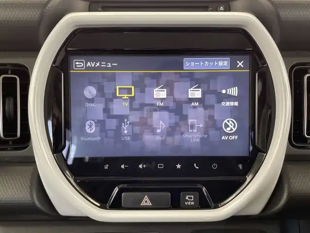 スズキ ハスラー HYBRID X 栃木県 2020(令2)年 3.2万km チアフルピンクメタリック/ホワイト2トーンルーフ 純正ナビ/(CD/DVD/Bluetooth/フルセグTV/MSV/USB)/全方位カメラ/リアエアロ/コーナーセンサー/スズキセーフティーサポート/・デュアルカメラブレーキサポート/・誤発進抑制機能/・ふらつき警報/・標識認識機能/・先行車発進お知らせ機能/ビルトインETC/シートヒーター/禁煙車/オートライト/LEDヘッドライト/横滑り防止装置/フォグランプ/ドアバイザー/スマートキー/プッシュスタート/アイドリングストップ/ステアリングスイッチ/革巻きステアリング/ウィンカーミラー/電動格納ミラー/純正15インチアルミホイール/純正フロアマット