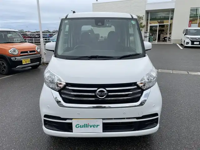 日産 デイズ ルークス X Vセレクション 石川県 2019(令1)年 7.5万km パール 社外メモリーナビ/CD/DVD/フルセグTV/アラウンドビューモニター/両側パワースライドドア/ドライブレコーダー/インテリキー/プッシュスタート/エマージェンシーブレーキ/純正アルミホイール/ベンチシート/保証書