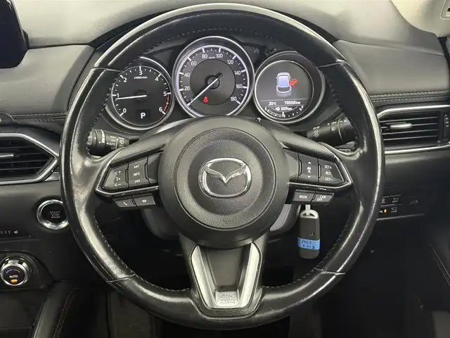 マツダ ＣＸ－５ XD Lパッケージ 愛知県 2018(平30)年 7.9万km ディープクリスタルブルーマイカ ブラインドスポットモニター/レーダークルーズコントロール/レーンキープアシストシステム/スマートブレーキシステム/BOSEサウンド/i-stop/純正8インチSDナビ/　・フルセグTV/　・Bluetooth /　・DVD/CD/　・AM/FM/　・USB/　・AUX/　・AppleCarPlay/　・AndroidAuto/レザーシート/パワーシート/シートヒーター/本革ステアリング/ステアリングヒーター/パワーバックドア/社外ドライブレコーダー（前方）/純正フロアマット/純正19インチAW/LEDヘッドライト/フォグランプ/オートライト/カーテンエアバック/MTモード付AT/ETC