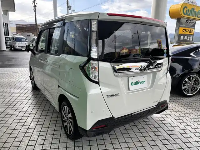 トヨタ タンク カスタムG 京都府 2019(平31)年 3万km パールホワイトⅢ スマートアシスト3/・衝突回避支援ブレーキ機能/・衝突警報機能/・車線逸脱警報機能/・誤発進抑制制御機能/・オートハイビーム/イクリプスメモリーナビ、地デジ、Bluetooth/両側パワースライドドア /バックカメラ/クルーズコンロール/ビルトインETC/ステアリングスイッチ/LEDヘッドランプ/記録簿R4、R5、R6、R7有り/スペアキー