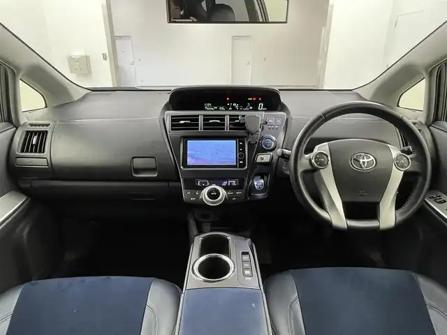 トヨタ プリウス α S ツーリングセレクション 熊本県 2013(平25)年 11.6万km ホワイトパールクリスタルシャイン モデリスタエアロ/純正HDDナビ/・フルセグTV/CD/DVD/BT/・バックカメラ/純正フリップダウンモニター/クルーズコントロール/ハーフレザー調シートカバー/ビルトインETC/ステアリングリモコン/オートライト/LEDヘッドライト/スマートキー/スペアキー/プッシュスタート/純正フロアマット/純正17インチアルミホイール