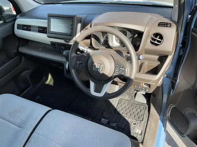 ホンダ Ｎ ＷＧＮ L ホンダセンシング 滋賀県 2020(令2)年 2.3万km ホライズンシーブルーパール 純正7インチナビ/【Bluetooth/CD/DVD/USB】/バックカメラ/ホンダセンシング/・衝突軽減ブレーキ/・誤発進抑制機能/・歩行者事故低減ステアリング/・先行車発進お知らせ機能/・標識認識機能/・路外逸脱抑制機能/・渋滞追従機能付アダプティブクルーズコントロール/・LKAS〈車線維持支援システム〉/・後方誤発進抑制機能/・オートハイビーム/リアソナー/LEDヘッドライト/前後ドライブレコーダー/電動パーキングブレーキ/オートブレーキホールド/ビルトインETC/純正フロアマット/プッシュスタート/スマートキー/ステアリングリモコン