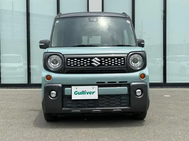 スズキ スペーシア ギア HYBRID XZ 大阪府 2020(令2)年 1.5万km オフブルーメタリック/ガンメタリック2トーンルーフ 純正8インチナビ/   フルセグTV/CD/DVD/Bluetooth/バックモニター/衝突軽減ブレーキ/横滑り防止装置/前席シートヒーター/両側パワースライドドア/アイドリングストップ/レーンキープアシスト/ステアリングスイッチ/前後ドライブレコーダー/コーナセンサー/オートマチックハイビーム/ルーフレール/純正フロアマット/プッシュスタート/スマートキー/ＥＴＣ/ＬＥＤライト