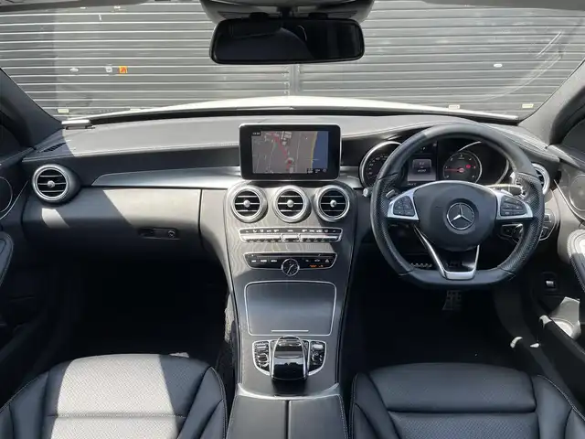 メルセデス・ベンツ Ｃ２２０ｄ ワゴン スポーツ 三重県 2016(平28)年 5万km ダイヤモンドホワイト ACC/レーダーセーフティ/純正ナビ/バックカメラ/フルセグTV/シートヒーター/パワーシート/電動リアゲート/純正18インチアルミホイール/ダイナミックセレクト/キーレスゴー/ETC車載器/ルーフレール/保証書/取扱説明書/スペアキー