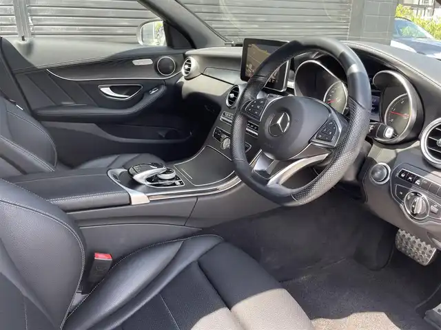 メルセデス・ベンツ Ｃ２２０ｄ ワゴン スポーツ 三重県 2016(平28)年 5万km ダイヤモンドホワイト ACC/レーダーセーフティ/純正ナビ/バックカメラ/フルセグTV/シートヒーター/パワーシート/電動リアゲート/純正18インチアルミホイール/ダイナミックセレクト/キーレスゴー/ETC車載器/ルーフレール/保証書/取扱説明書/スペアキー