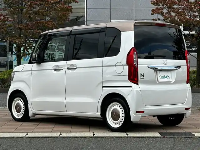 ホンダ Ｎ ＢＯＸ G･L ホンダセンシング カッパーブラウンスタイル 福島県 2019(令1)年 3.5万km パールⅡ 純正ナビ/(ＣＤ／ＤＶＤ／Ｂｌｕｅｔｏｏｔｈ)/フルセグＴＶ/バックカメラ/LEDオートライト/アダプティブクルーズコントロール/レーンキープアシストシステム/衝突軽減システム/両側パワースライドドア/プッシュスタート/前席用i-サイドエアバッグシステム＋サイドカーテンエアバッグシステム(前席/後席対応)