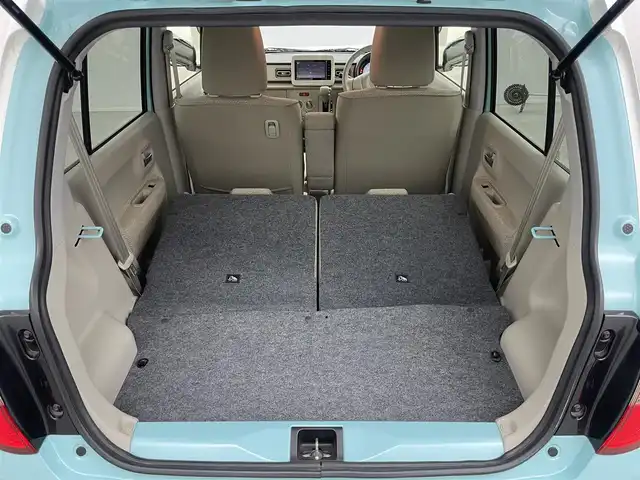 スズキ ラパン S 埼玉県 2015(平27)年 5万km フレンチミントパールメタリック レーダーブレーキサポート/社外SDナビ/(CD/DVD/Bluetooth/音楽録音/フルセグ）/バックカメラ/前後ドライブレコーダー/シートヒーター/アイドリングストップ/オートHIDライト/スマートキー