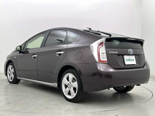 トヨタ プリウス S　マイコーデ 宮城県 2013(平25)年 4.5万km ディープアメジストマイカメタリック 禁煙車/純正7型ナビ/・BT.CD.SD.AUX/ワンセグTV/バックカメラ/100V充電/プッシュスタート/スマートキー×2/ビルトインETC/純正17インチアルミホイール/純正フロアマッド/純正ドアバイザー/純正トノカバー/キセノンヘッドライト/LEDフォグランプ/横滑り防止機能/アイドリングストップ/コーナーポール/合皮レザーシート