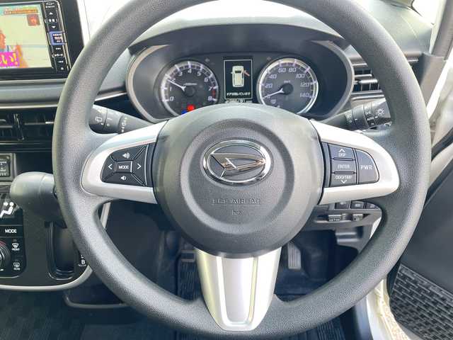 ダイハツ ムーヴ 山口県 2019(令1)年 3.9万km パールホワイトⅢ ワンオーナー/純正７型ナビ（フルセグTV、AM/FM、Bluetooth）/全方位カメラ/LEDオートライト/運転席シートヒーター/純正１４インチアルミホイール/アイドリングストップ/横滑り防止装置/衝突被害軽減ブレーキ/後コーナーセンサー/スペアキー１本