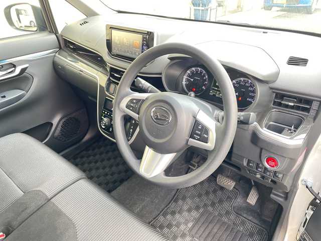 ダイハツ ムーヴ 山口県 2019(令1)年 3.9万km パールホワイトⅢ ワンオーナー/純正７型ナビ（フルセグTV、AM/FM、Bluetooth）/全方位カメラ/LEDオートライト/運転席シートヒーター/純正１４インチアルミホイール/アイドリングストップ/横滑り防止装置/衝突被害軽減ブレーキ/後コーナーセンサー/スペアキー１本