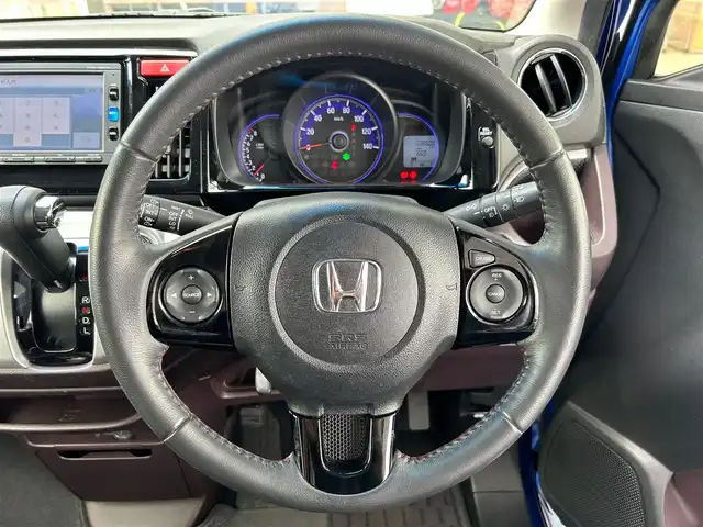 ホンダ Ｎ ＷＧＮ カスタム G Lパッケージ 岐阜県 2016(平28)年 3.9万km ブリリアントスポーティブルーメタリック2トーン (株)IDOMが運営する【じしゃロン多治見店】の自社ローン専用車両になります。こちらは現金またはオートローンご利用時の価格です。自社ローンご希望の方は別途その旨お申付け下さい。/ディーラーオプションナビ/　（Bluetooth/CD/ワンセグ）/クルーズコントロール/衝突軽減ブレーキ/バックカメラ/オートライト/フォグランプ/電動格納ミラー